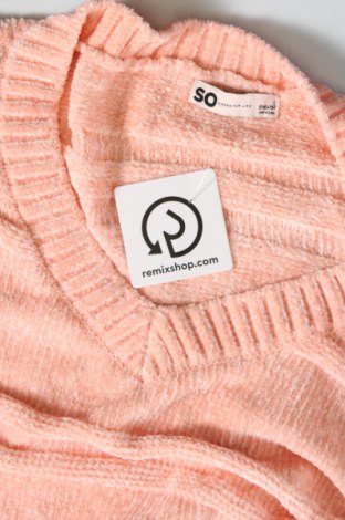 Дамски пуловер So, Размер L, Цвят Розов, Цена 15,95 лв.