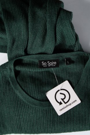 Γυναικείο πουλόβερ So Soire, Μέγεθος L, Χρώμα Πράσινο, Τιμή 9,30 €