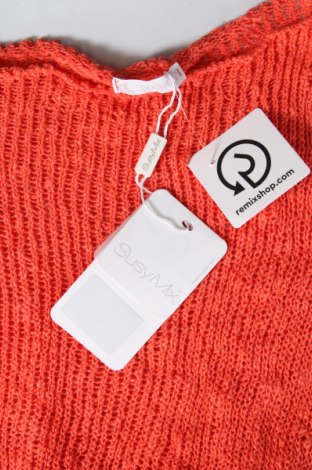 Γυναικείο πουλόβερ Susy Mix, Μέγεθος L, Χρώμα Πορτοκαλί, Τιμή 11,38 €