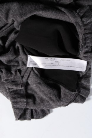 Γυναικείο πουλόβερ TWINSET, Μέγεθος S, Χρώμα Γκρί, Τιμή 49,35 €