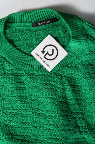 Γυναικείο πουλόβερ Taifun, Μέγεθος M, Χρώμα Πράσινο, Τιμή 24,93 €