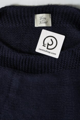 Дамски пуловер Terra di Siena, Размер L, Цвят Син, Цена 22,55 лв.