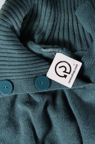 Дамски пуловер Terranova, Размер L, Цвят Син, Цена 17,60 лв.