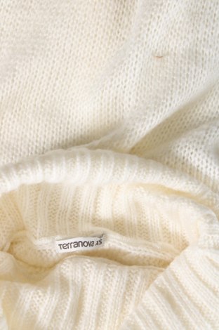 Damenpullover Terranova, Größe XS, Farbe Weiß, Preis € 8,45