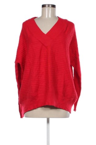 Γυναικείο πουλόβερ Time and tru, Μέγεθος L, Χρώμα Κόκκινο, Τιμή 9,33 €