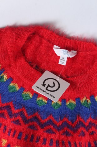 Дамски пуловер Time and tru, Размер XL, Цвят Червен, Цена 18,85 лв.