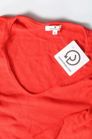 Γυναικείο πουλόβερ Tom Tailor, Μέγεθος L, Χρώμα Κόκκινο, Τιμή 12,43 €