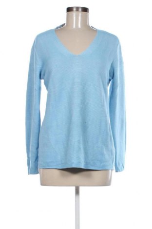 Γυναικείο πουλόβερ Tom Tailor, Μέγεθος L, Χρώμα Μπλέ, Τιμή 13,19 €