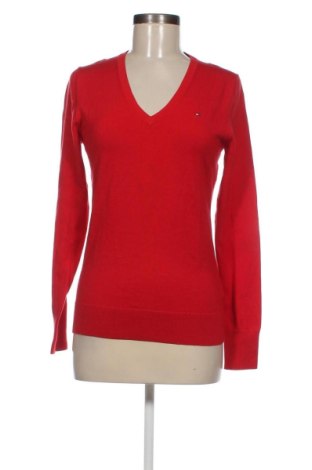 Дамски пуловер Tommy Hilfiger, Размер S, Цвят Червен, Цена 67,58 лв.