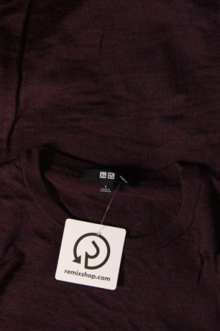 Γυναικείο πουλόβερ Uniqlo, Μέγεθος L, Χρώμα Βιολετί, Τιμή 13,19 €
