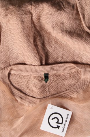 Γυναικείο πουλόβερ United Colors Of Benetton, Μέγεθος S, Χρώμα  Μπέζ, Τιμή 14,28 €