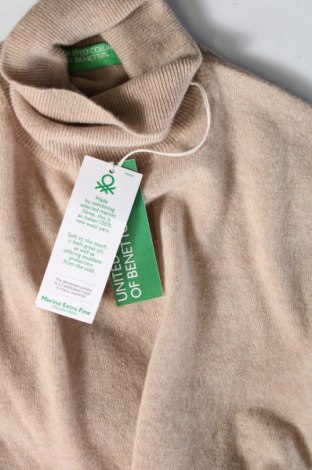 Damski sweter United Colors Of Benetton, Rozmiar XS, Kolor Beżowy, Cena 128,90 zł