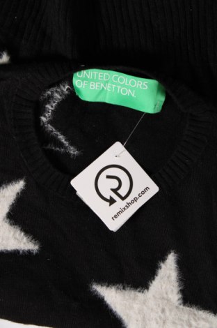 Γυναικείο πουλόβερ United Colors Of Benetton, Μέγεθος M, Χρώμα Μαύρο, Τιμή 13,19 €