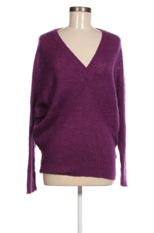 Дамски пуловер United Colors Of Benetton, Размер XS, Цвят Лилав, Цена 41,00 лв.
