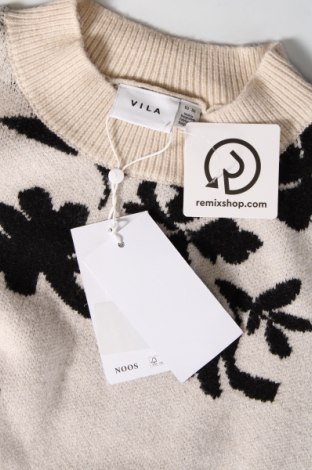 Дамски пуловер VILA, Размер XS, Цвят Бежов, Цена 34,10 лв.