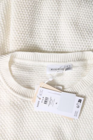 Γυναικείο πουλόβερ VILA, Μέγεθος XL, Χρώμα Λευκό, Τιμή 19,18 €