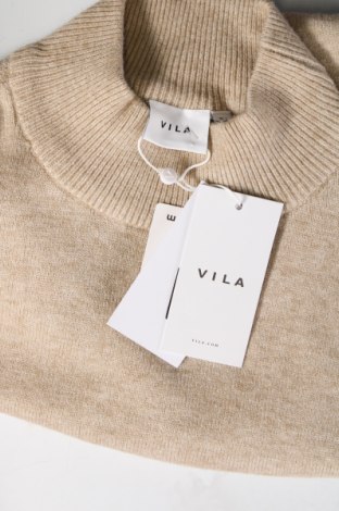 Pulover de femei VILA, Mărime L, Culoare Ecru, Preț 122,37 Lei