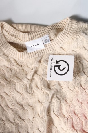 Дамски пуловер VILA, Размер L, Цвят Бежов, Цена 12,15 лв.