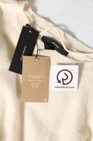 Γυναικείο πουλόβερ Vero Moda, Μέγεθος L, Χρώμα Εκρού, Τιμή 19,18 €
