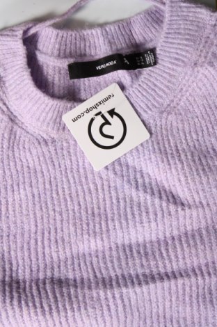 Дамски пуловер Vero Moda, Размер L, Цвят Лилав, Цена 14,04 лв.