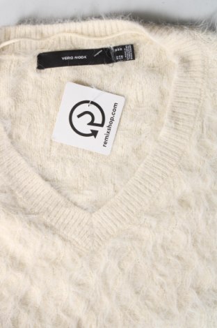 Γυναικείο πουλόβερ Vero Moda, Μέγεθος M, Χρώμα Λευκό, Τιμή 9,19 €