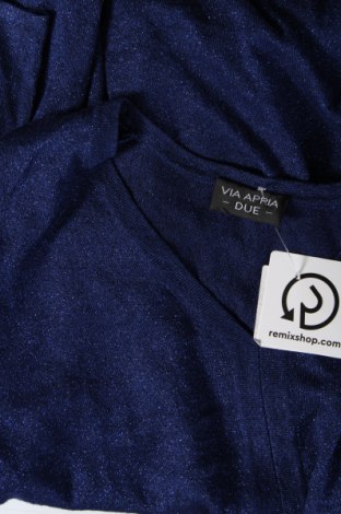 Γυναικείο πουλόβερ Via Appia, Μέγεθος M, Χρώμα Μπλέ, Τιμή 13,19 €
