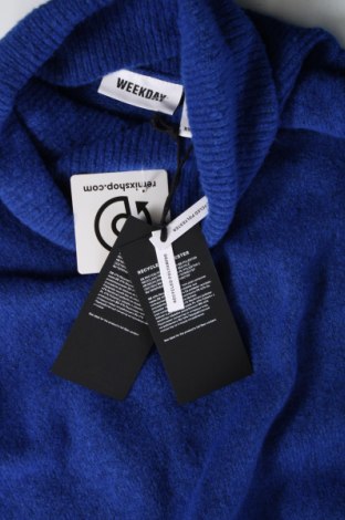 Pulover de femei Weekday, Mărime XS, Culoare Albastru, Preț 143,69 Lei