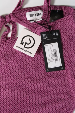 Γυναικείο πουλόβερ Weekday, Μέγεθος L, Χρώμα Βιολετί, Τιμή 17,32 €