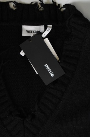 Дамски пуловер Weekday, Размер S, Цвят Черен, Цена 33,60 лв.