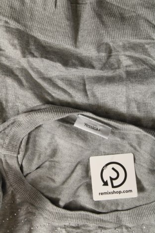 Дамски пуловер Yessica, Размер XXL, Цвят Сив, Цена 18,85 лв.