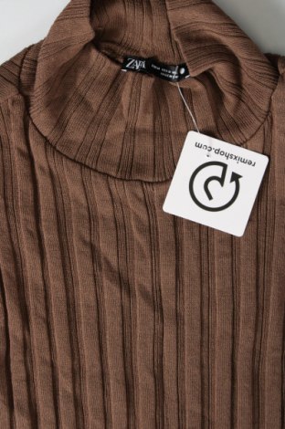 Pulover de femei Zara, Mărime M, Culoare Maro, Preț 29,31 Lei