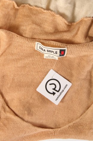 Pulover de femei Zara, Mărime M, Culoare Bej, Preț 39,97 Lei