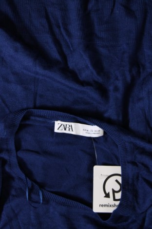 Damenpullover Zara, Größe M, Farbe Blau, Preis 10,33 €