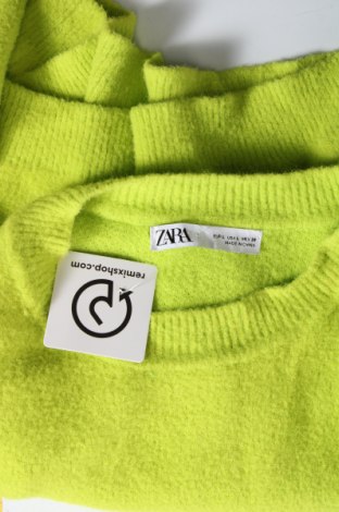Damski sweter Zara, Rozmiar L, Kolor Zielony, Cena 93,24 zł