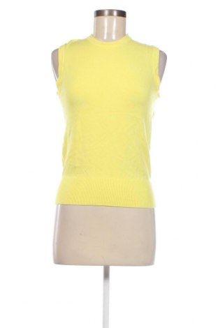 Дамски пуловер Zara, Размер M, Цвят Жълт, Цена 13,50 лв.