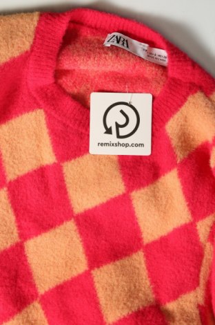 Дамски пуловер Zara, Размер S, Цвят Многоцветен, Цена 27,00 лв.
