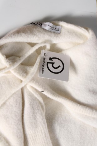 Дамски пуловер Zara, Размер M, Цвят Бял, Цена 15,60 лв.