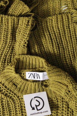 Damenpullover Zara, Größe M, Farbe Grün, Preis € 18,79
