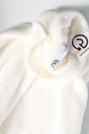 Дамски пуловер Zara, Размер S, Цвят Бял, Цена 14,04 лв.