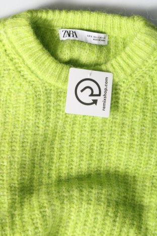 Damenpullover Zara, Größe S, Farbe Grün, Preis 10,33 €