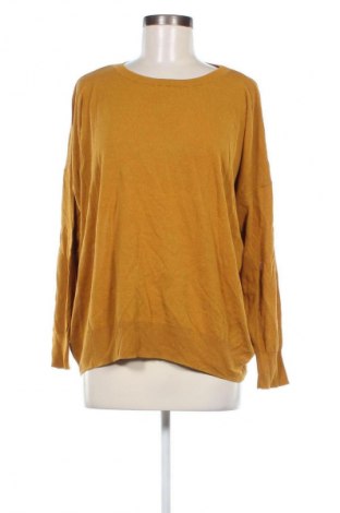 Дамски пуловер Zara, Размер M, Цвят Жълт, Цена 27,00 лв.