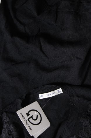 Γυναικείο πουλόβερ Zara Knitwear, Μέγεθος L, Χρώμα Μαύρο, Τιμή 5,51 €