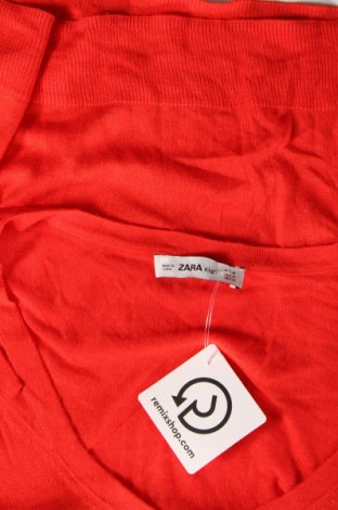 Dámský svetr Zara Knitwear, Velikost M, Barva Červená, Cena  237,00 Kč