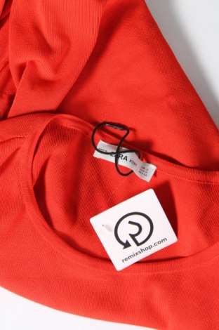 Дамски пуловер Zara Knitwear, Размер S, Цвят Червен, Цена 16,20 лв.