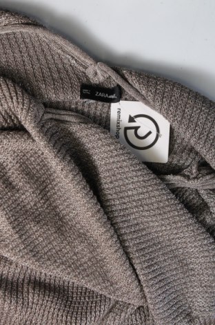 Pulover de femei Zara Knitwear, Mărime L, Culoare Gri, Preț 35,53 Lei