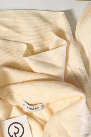 Dámský svetr Zara Knitwear, Velikost S, Barva Krémová, Cena  237,00 Kč
