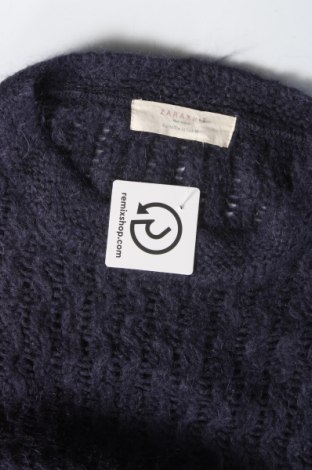 Női pulóver Zara Knitwear, Méret M, Szín Kék, Ár 3 768 Ft