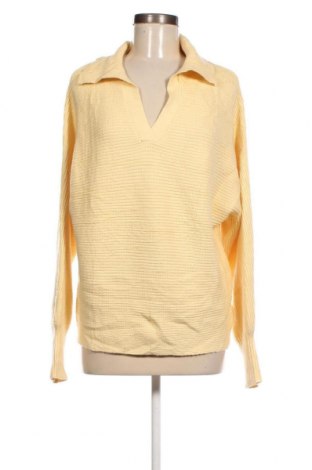 Дамски пуловер Zesica, Размер M, Цвят Жълт, Цена 23,92 лв.