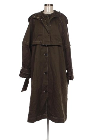 Damen Trenchcoat Elleme, Größe M, Farbe Grün, Preis 123,33 €