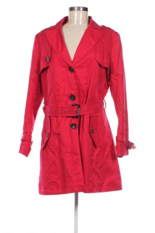 Damen Trenchcoat Michele Boyard, Größe XL, Farbe Rot, Preis 33,40 €